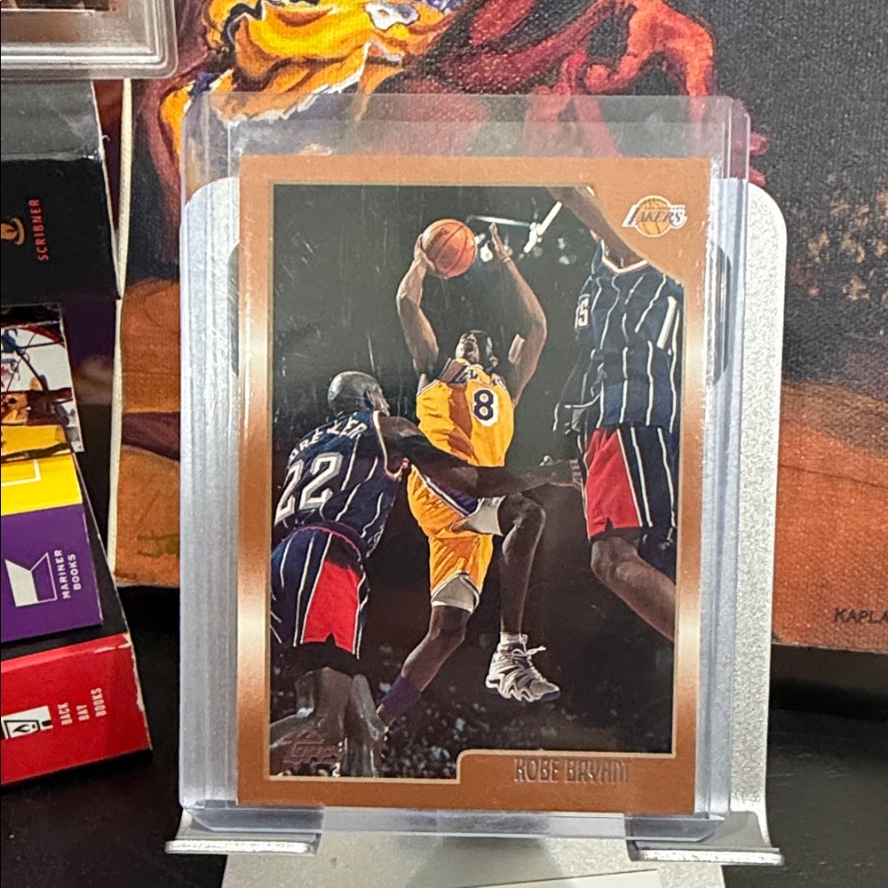 Kobe Bryant 1999 topps trading card - WOW WOW WOW